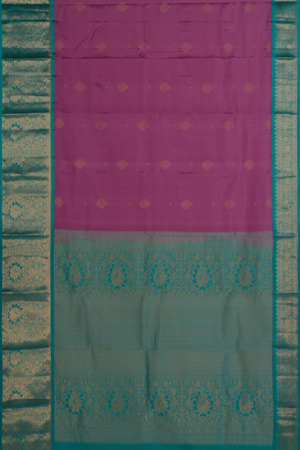 Image of Purple South Silk Saree